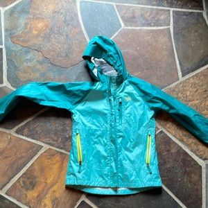 REI girls rain jacket